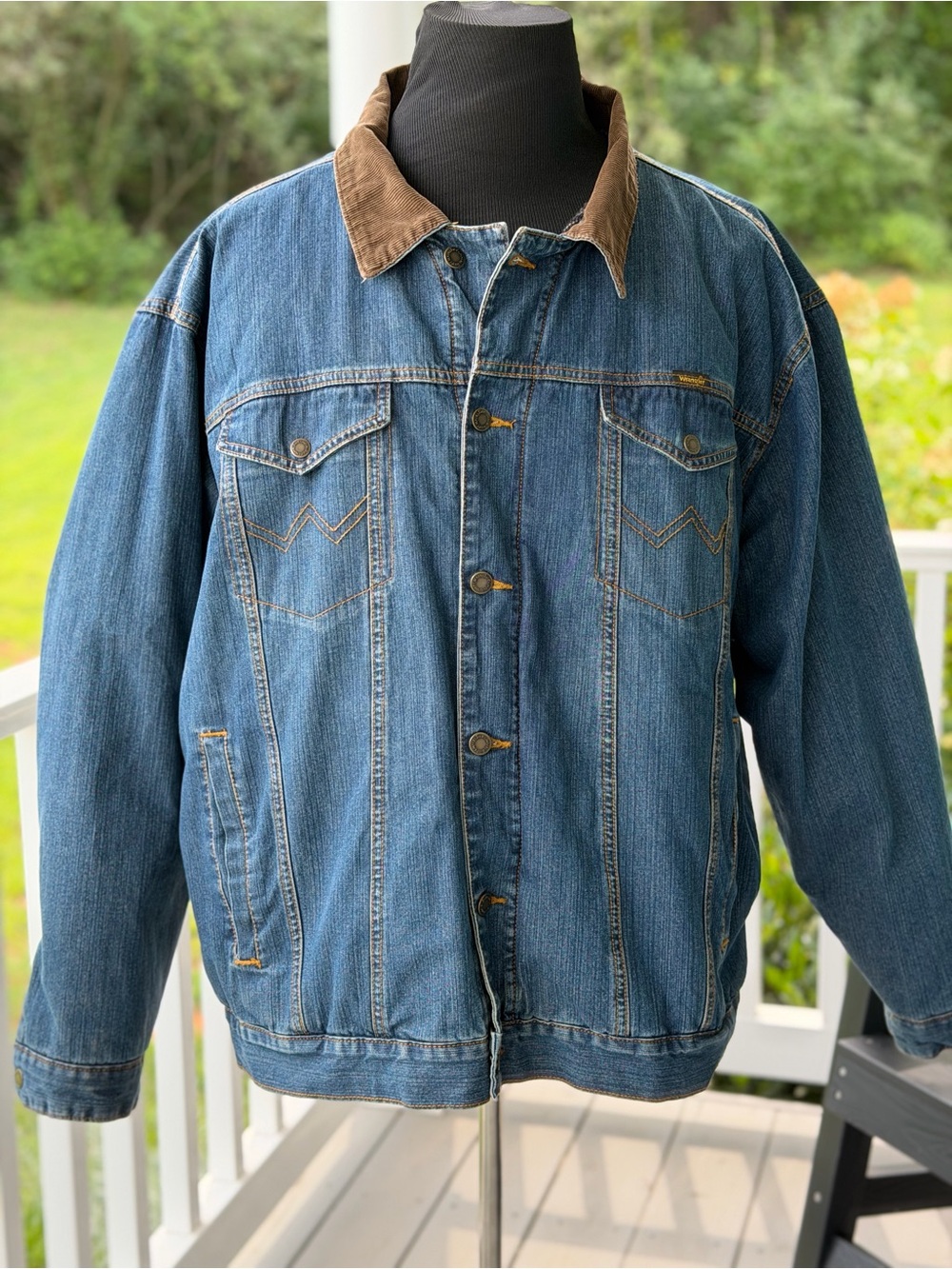 Wrangler 74265CD Concealed Carry Denim Jacket XXL